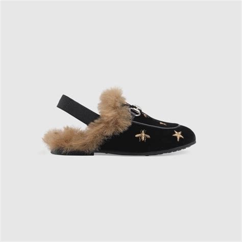 Toddler Princetown bees and stars slipper 